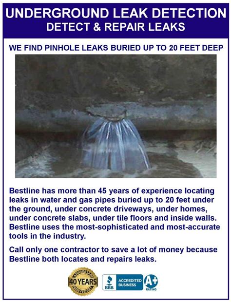 copper pipe leak