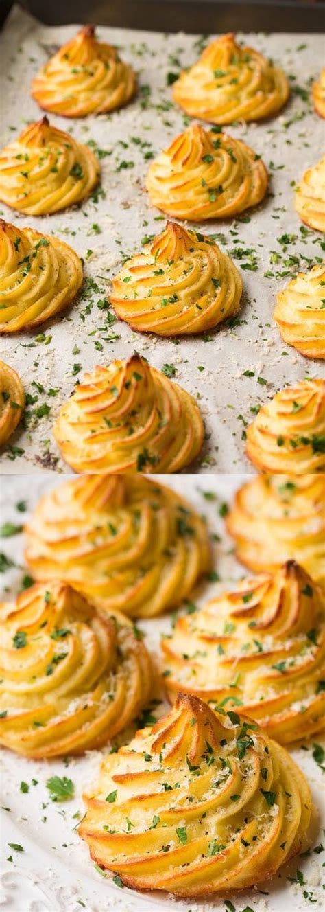 Duchess Potatoes Recipe Fancy Appetizers Recipes Food