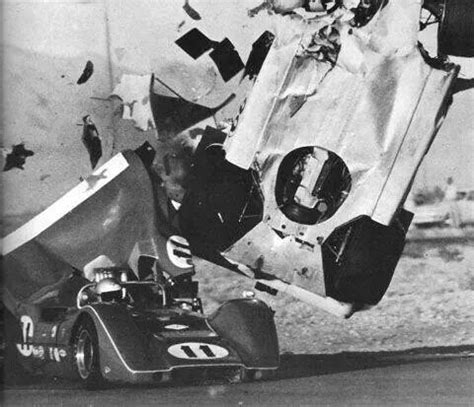 Jim Hall Chaparral 2G Hits Back Of Lothar M M6 Las Vegas 1968