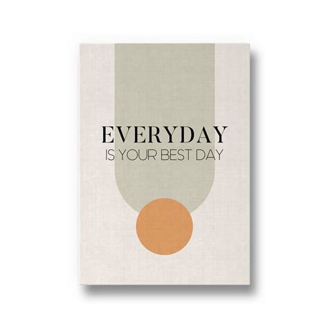 everyday    day quote wall art  mortal soul