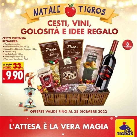 Tigros Volantino Natale Italiano Volantino