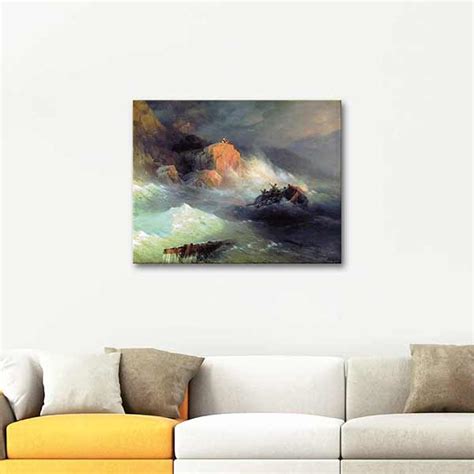 Shipwreck By Ivan Aivazovsky As Art Print CANVASTAR