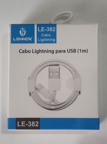 Cabo Lightning Para Usb Lehmox Kit Unid Le Frete Gr Tis