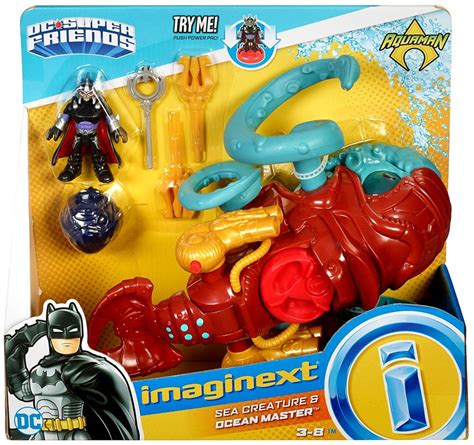 Fisher Price DC Super Friends Imaginext Aquaman Sea Creature Ocean ...