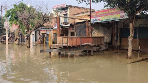 Lack Of Transportation Food Scarcity Rain Throws Normal Life Out Of