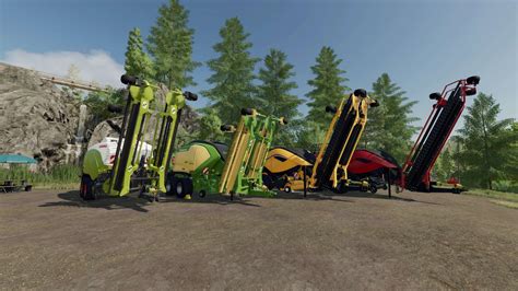 Pack Of Balers With Windrower V30 Fs22 Mod Farming Simulator 22 Mod