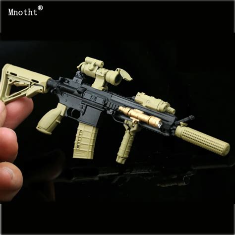 Mnotht Guns Weapon Model Sand Hk M Firearms Assembled Toy