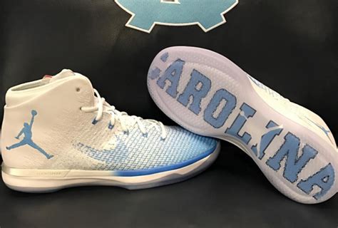 Air Jordan Xxx1 Unc North Carolina Sneakerfiles