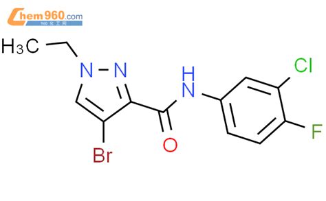 Bromo N Chloro Fluorophenyl Ethyl H Pyrazole