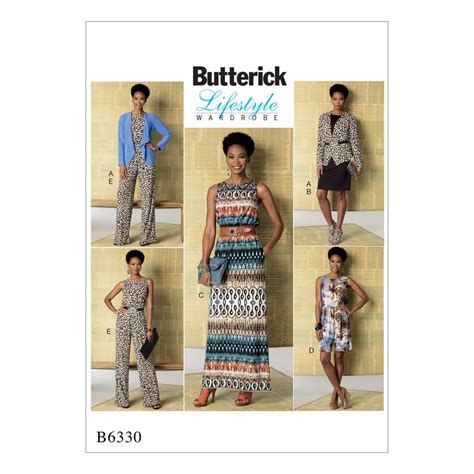 Patron Butterick Y Veste Robe Et Combinaison