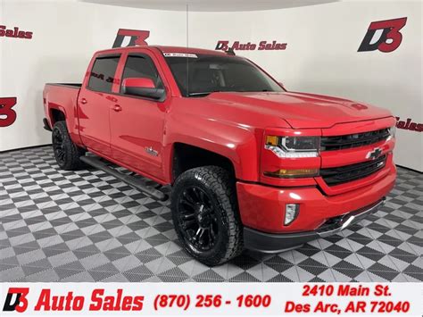 Used 2018 Chevrolet Silverado 1500 Lt For Sale In Des Arc Ar Vin