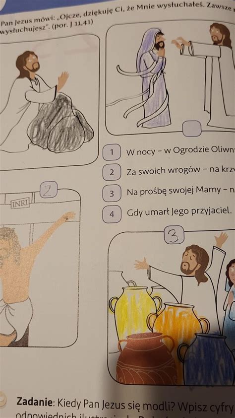 Kiedy Pan Jezus Si Modli W Nocy W Ogrodzie Oliwnym Za Swoich Wrogow