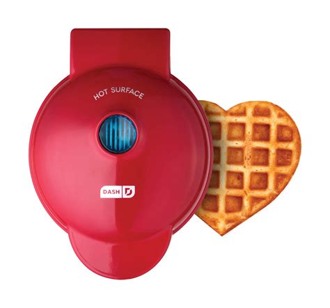 Heart-Shaped Waffle Maker | Mini Heart Waffles | Dash