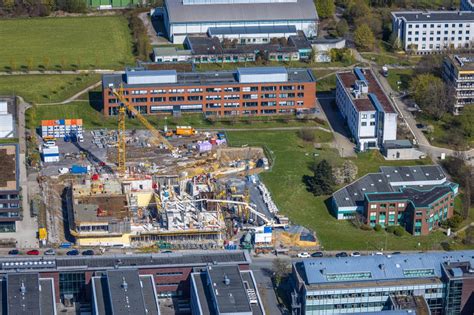 Luftaufnahme Dortmund Baustelle Zum Neubau Eines Forschungs Geb Udes