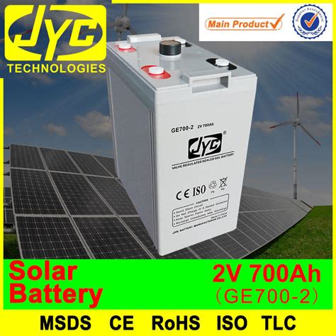 2 Volt Solar Batteries 700ah Deep Cycle Solar Battery For Solar Power Systems Meritsun