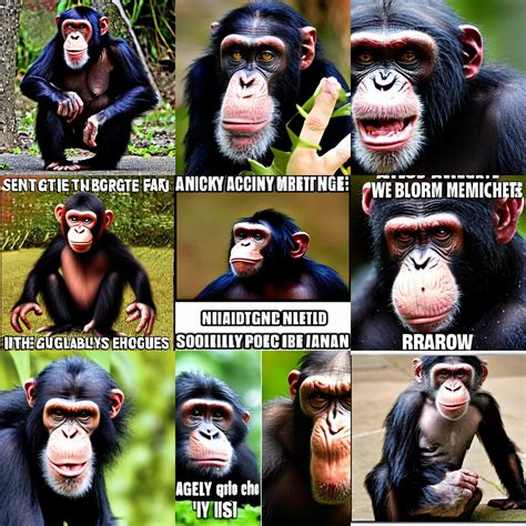 Angry Chimp Meme Stable Diffusion