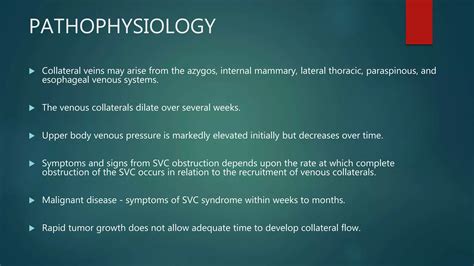 Superior Vena Cava Syndrome Ppt