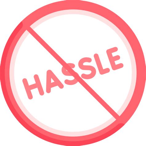 Hassle Free Free Icon