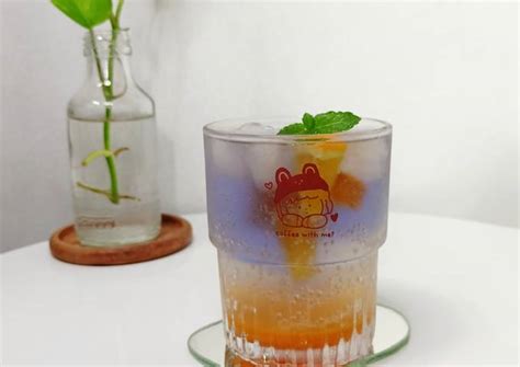 Resep Butterfly Pea Orange Ade Oleh Febriyana Ig Febbriyana Cookpad