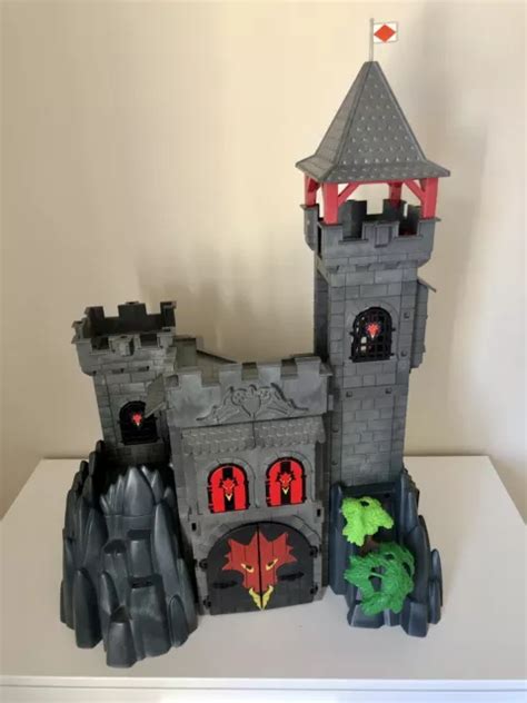 PLAYMOBIL CHÂTEAU FORTERESSE du Dragon Rouge 3269 EUR 1 00 PicClick FR