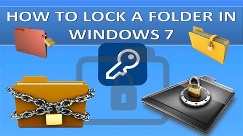 How To Lock A Folder With A Password On Windows Xp Vistas Youtube