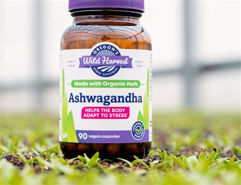 Organic Ashwagandha Capsules | Oregon's Wild Harvest