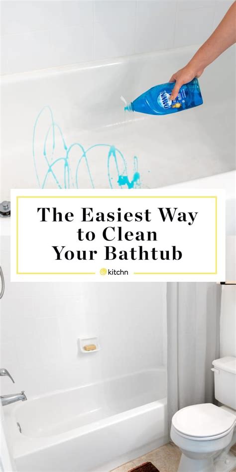 The Best Way To Clean Your Bathtub Is With Liquid Dish Soap Clean