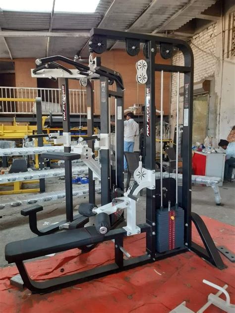 Powder Coated Weight Stack Lat Pulldown Gym Machine At Rs In Meerut