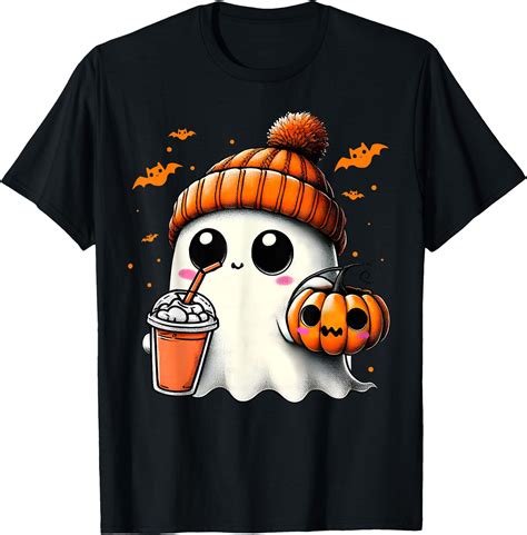 Hot Trending Tee With Cute Ghost Pumpkin Spice Ghost Halowen Walmart