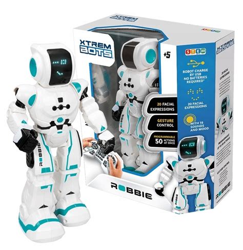 XTREM BOTS Robot Robbie Zdalnie Sterowany 11491392686 Oficjalne