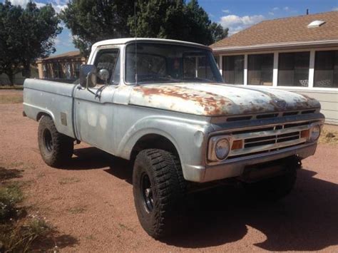 1962 Ford F100 4x4 Short Bed Very Rare