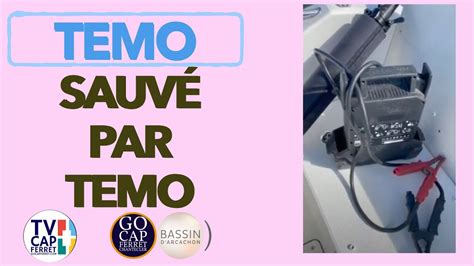 TEMO Moteur électrique 02 Panne de batterie du bateau Sauvé par le