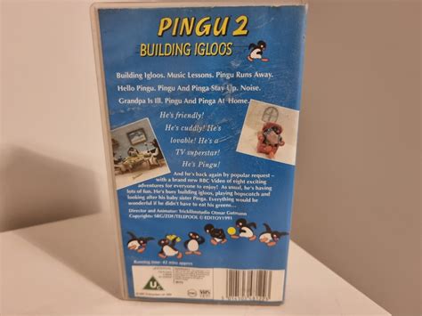 Pingu Building Igloos Vhs H Ebay