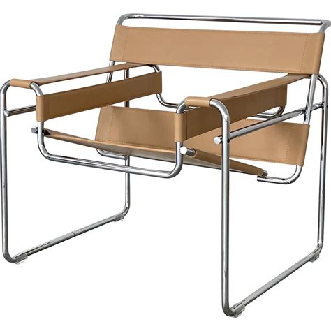 Sill N Wassily Vintage De Acero Cromado De Marcel Breuer Para Gavina