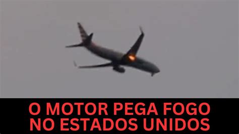 Oi Pessoal Tudo Bem Todos Vo S O Motor Pega Fogo E Avi O Faz Pouso