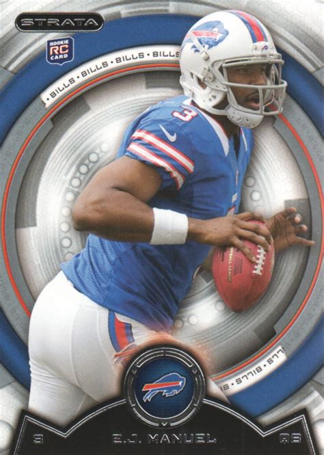 2013 Topps Strata Football Card 83 EJ Manuel Rookie EBay