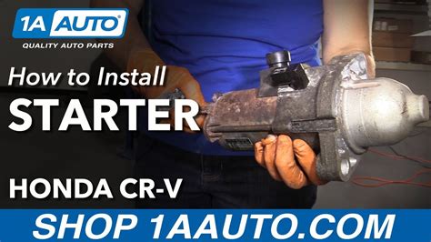 How To Replace The Starter On A Honda Cr V Honda Cr V P