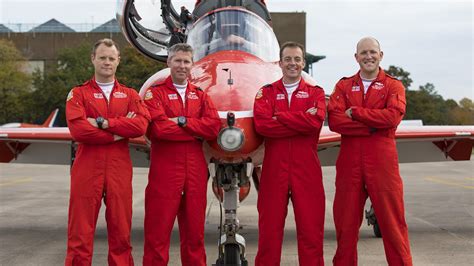 Four RAF Red Arrows Pilots Leave Aerobatic Team