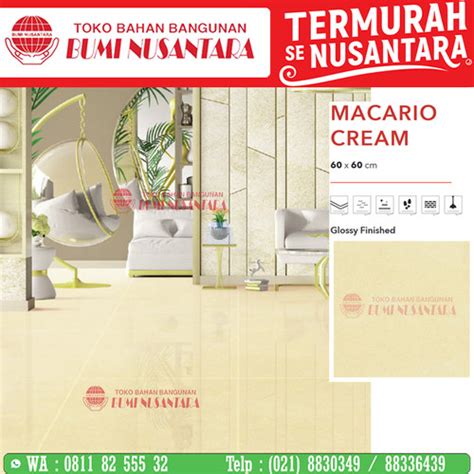 Jual Granit Magia Macario Cream X Granite Tile Lantai Minimalis