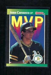 JOSE CANSECO 1989 DONRUSS MVP BC 5 NM EBay