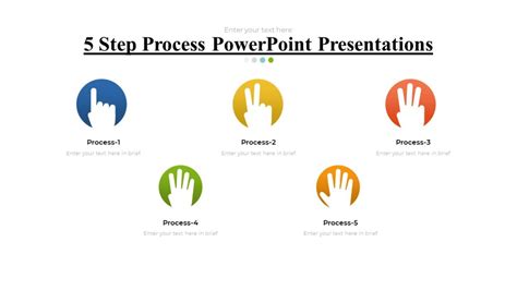 5 Step Process Powerpoint Presentations Pptuniverse