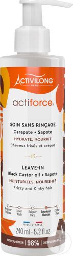 Activilong Actiforce Soin Sans Rin Age Leave In Carapate Et Sapote