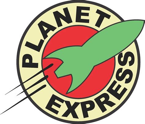 Futurama Planet Express Logo Vinyl Decal Bumper Sticker 5 Ebay