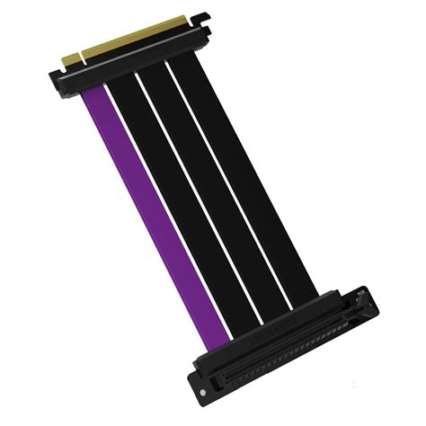 Amazon Cooler Master Riser Cable PCIe 4 0 X16 200mm Black Purple