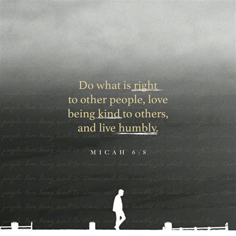 According To Micah 68 What Does God Require Of Us We Are To