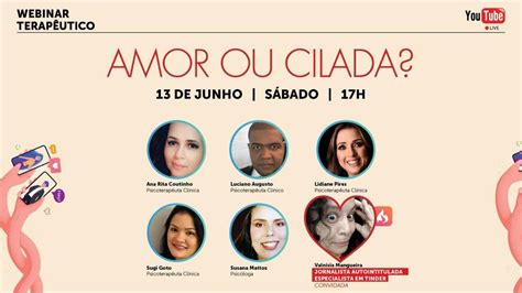 Webinar Terapêutico Amor Ou Cilada Youtube