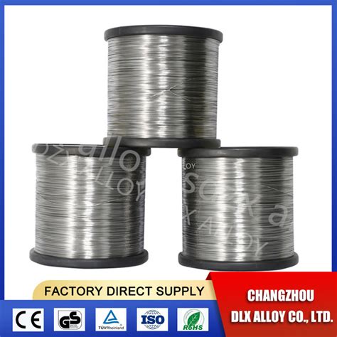 High Purity Ultra Thin 9998 Pure Nickel Wire Price 0025mm Mesh For Cloth Battery Current