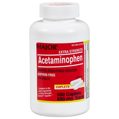 Kirkland Signature Extra Strength Acetaminophen 500 1 000