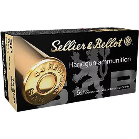 Sellier And Bellot 44 Remington Magnum 240gn Sp 50 Au