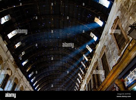 Damascussyria 03282010 Roof Of Al Hamidiyah Souq With Sunlight